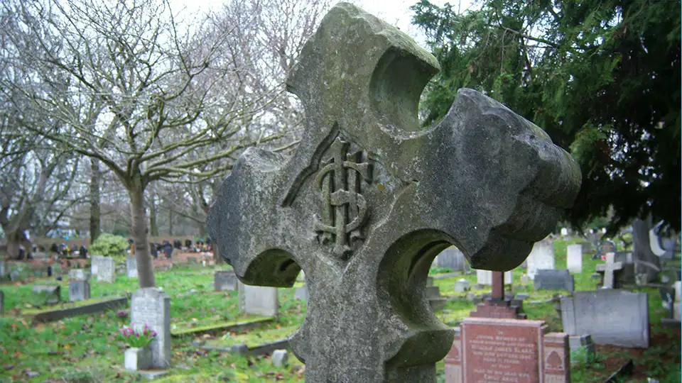 Old stone cross