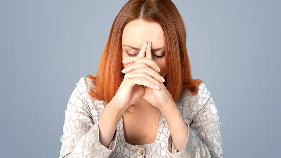 Woman in thought